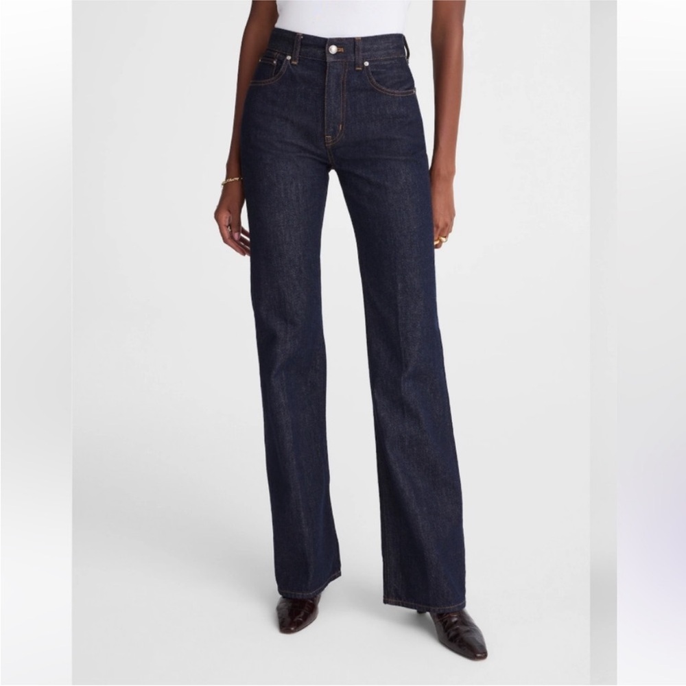 Madewell Vintage Flare Jeans in Dark Wash